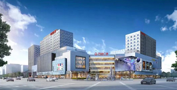 東壩萬達(dá)廣場音樂噴泉